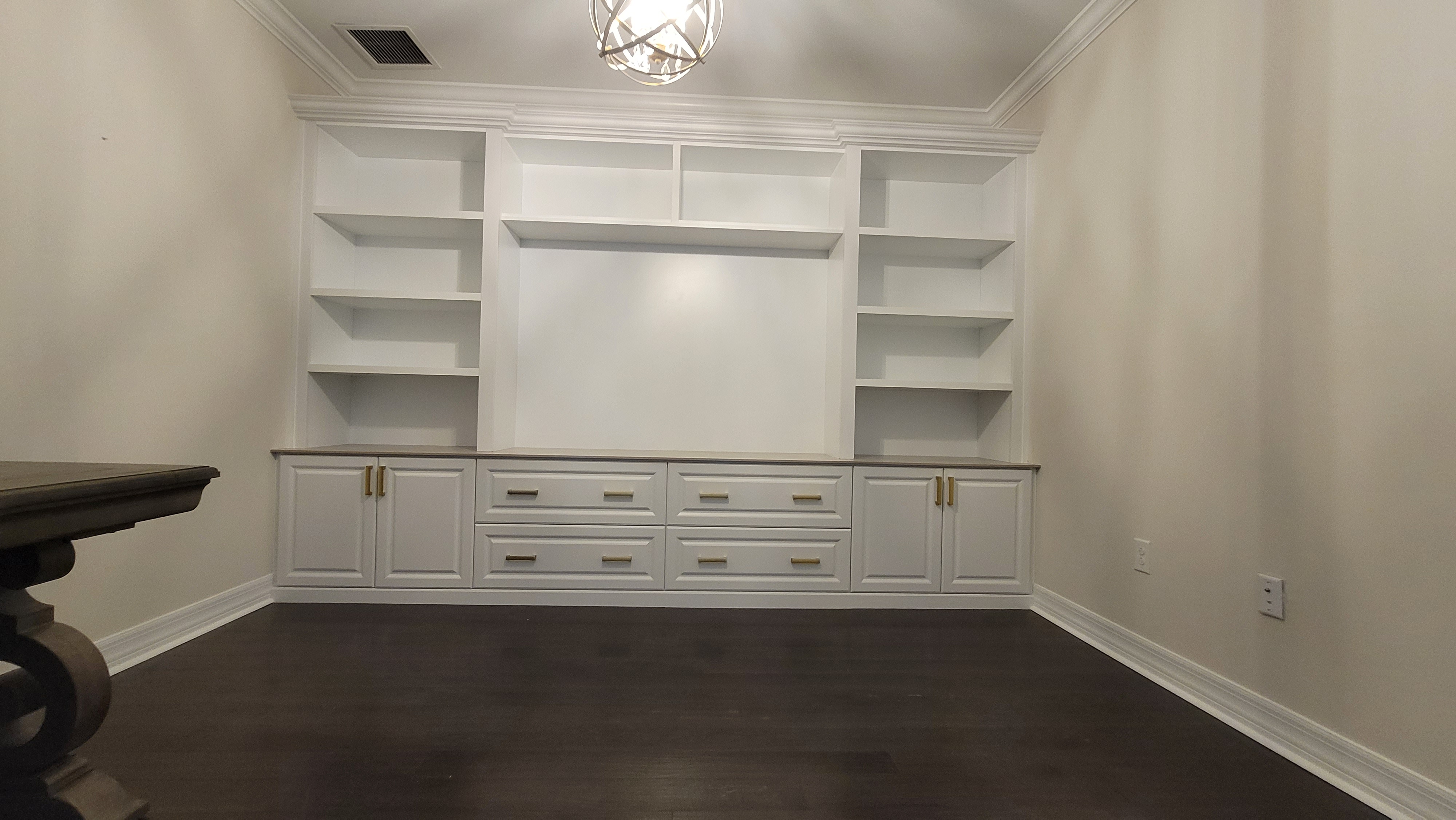 Entertainment center project